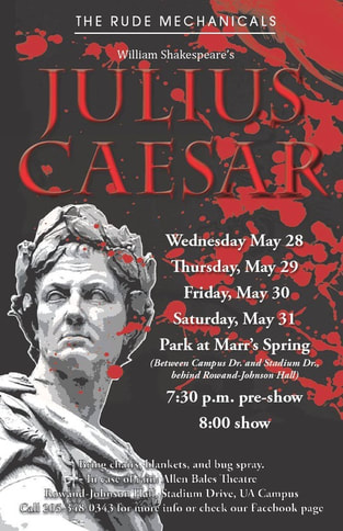 Julius Caesar play poster